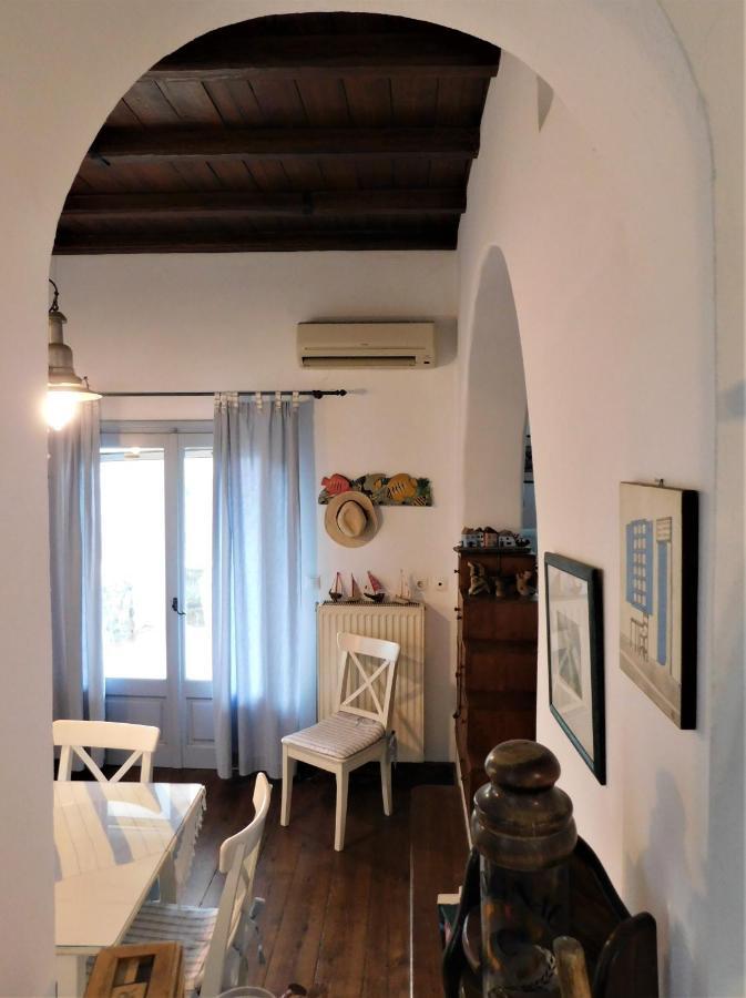 C & C _ Cycladic House With Endless Sea View Villa Ermúpoli Kültér fotó