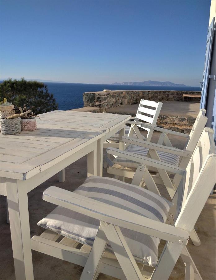 C & C _ Cycladic House With Endless Sea View Villa Ermúpoli Kültér fotó